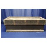 Rustic Blanket Wooden Chest