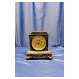 1885 Ansonia Cast Iron Cased Mantle Clock