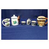 Collection of Japanese & European Mini Ceramics