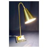 Brillion Task Brass-Toned Lamp