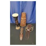 Decorative Thai, Philipipine, and African Items