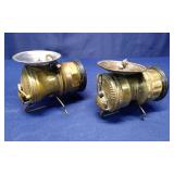 2 Carbide Mining Lamps From Autolite & Universal L