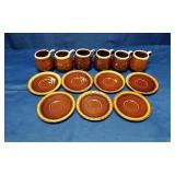McCoy USA, Brown Drip Cups and Sausers