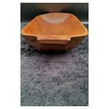 Hand Carved Trencher, or Dough Bowl