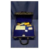 Vintage Camera Case with Contents