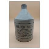 1-Gallon Stoneware WIskey Jug, Bristol TN