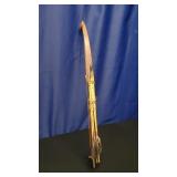 Thai Hand Made Bow and Arrows Display