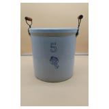 5 Gallon Buckeye Pottery Stoneware Crock
