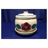 Watt Pottery "Rio Rose" Cookie Jar & Serving Plate