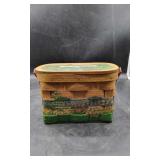 Woven Wooden Basket Purse