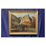 "Yosemite Splendor" Oil Painting