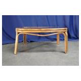 Mid-century modern Rattan Coffee table