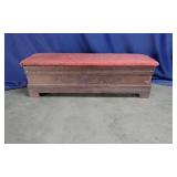 Wooden Kneeling Prayer Bench/Storage bench