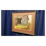 A.M 1978 "Days Gone By" Watercolor Painting