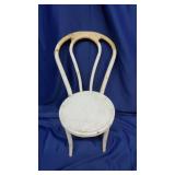 White Painted Bentwood Chair