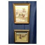 2 Charles Marion Russell Western Art Prints