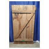 Z-Braced Barn Door