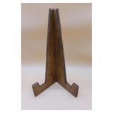 3 Various Wooden Tabletop Display Easels & Stands