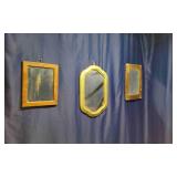 3 Various Wall Mirrors