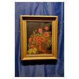 Bouquet of Poppies, oil painting on canvas