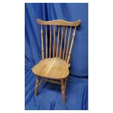 Windsor-Style Fiddleback Chair