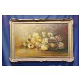 Floral Still Life Oil Painting