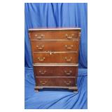 Mahogany Chest-On-Chest Dresser