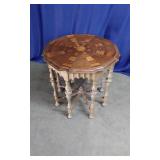 Mediterranean Revival Walnut & Pecan Octagonal Par