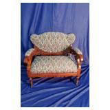 Eastlake Style Settee Loveseat