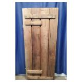 Board and Batten Wooden Door
