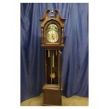 "Tempus Fugit" Mahogany Grandfather Clock