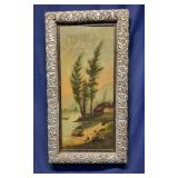 Bucolic Landscpae Oil Painting