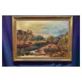 19th Century American School Style Oil Painting