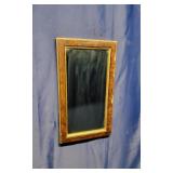 Fauc Bural Wood Framed Rectangualr Wall Mirror