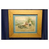 "Our Berkshire Beauties" Framed Lithograph