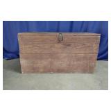 19th Century Primitive American  Blanket Chest