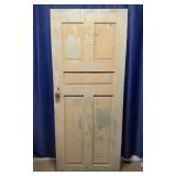 5-Panel Wooden Door