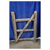 36"x53" Primitive Wooden Garden Gate