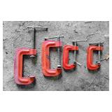 4 Stanley Clamps