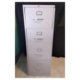 4 Drawer Metal Filing Cabinet