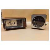 2 Clock Radios.