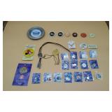 Miscellaneous Pins, Ashtray & Other Items.