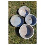 4 Washtubs