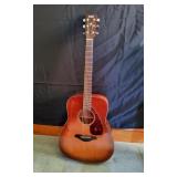Yamaha Acoustic Guitar FG700S SDB W/Soft Case