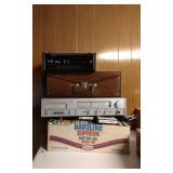 2 Eight Track Tape Decks & 8 Track Tapes