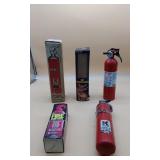 4 Fire Extinguishers