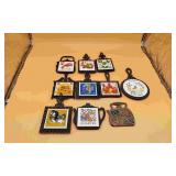 Ornamental Metal & Tile Trivets