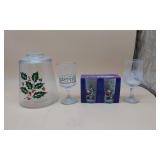 Christmas Glasses & Misc