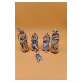 4 Ceramic Figurines