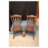 2 Maple Dining Chairs